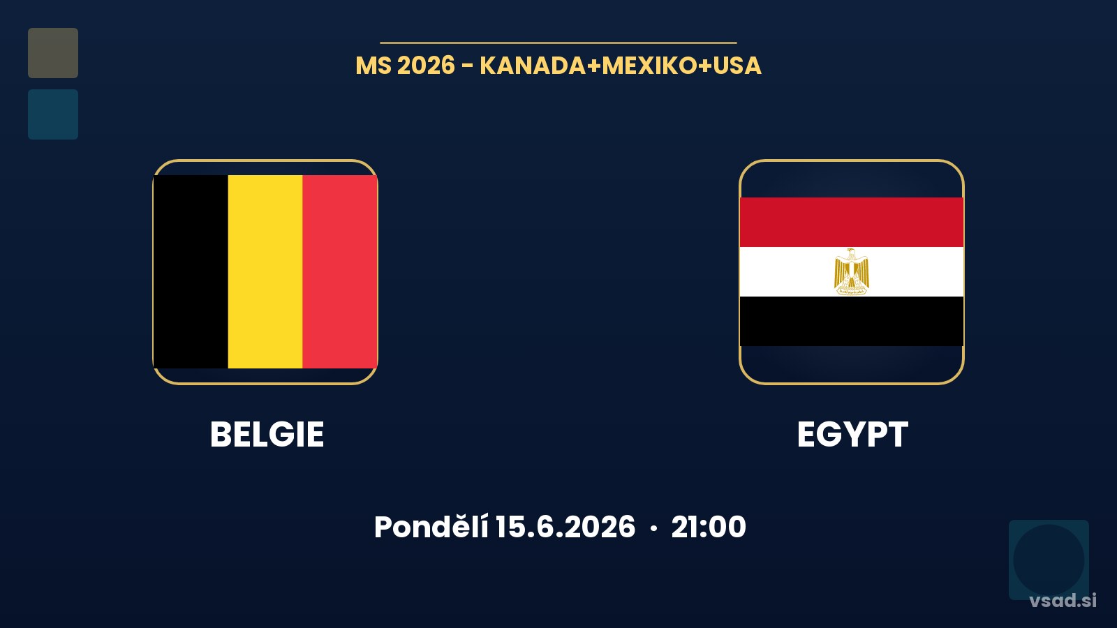 Belgie vs Egypt: analýza a tipy na MS 2026