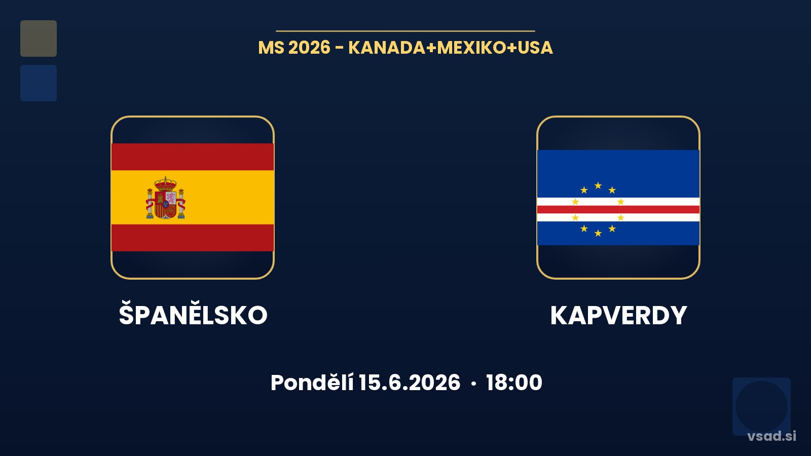 Španělsko vs Kapverdy: analýza MS 2026 a tipy