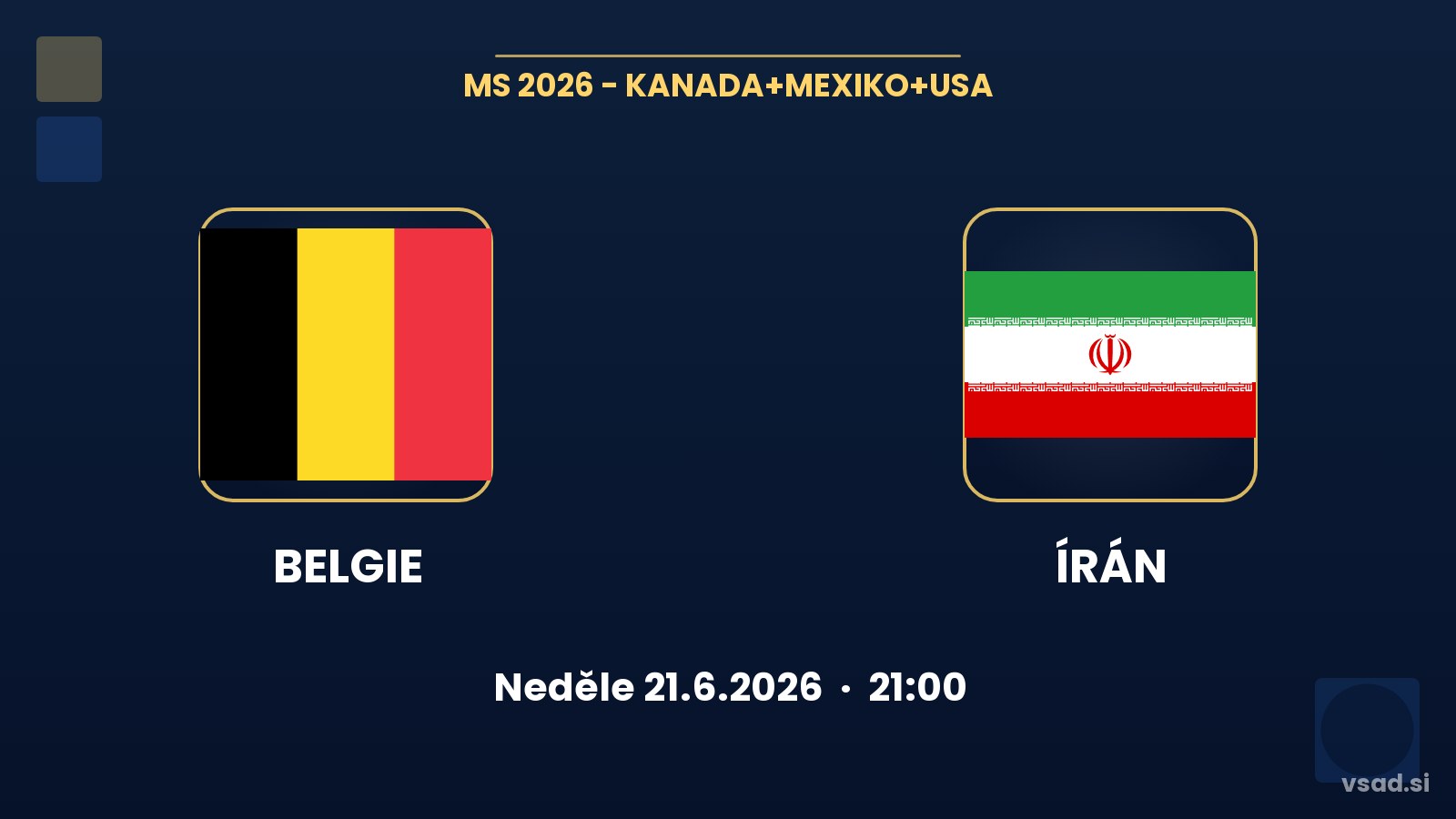 Belgie vs Írán: analýza a tipy na MS 2026