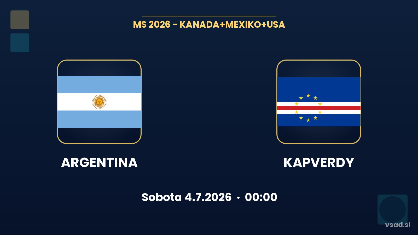 Argentina vs Kapverdy: analýza MS 2026 a tipy
