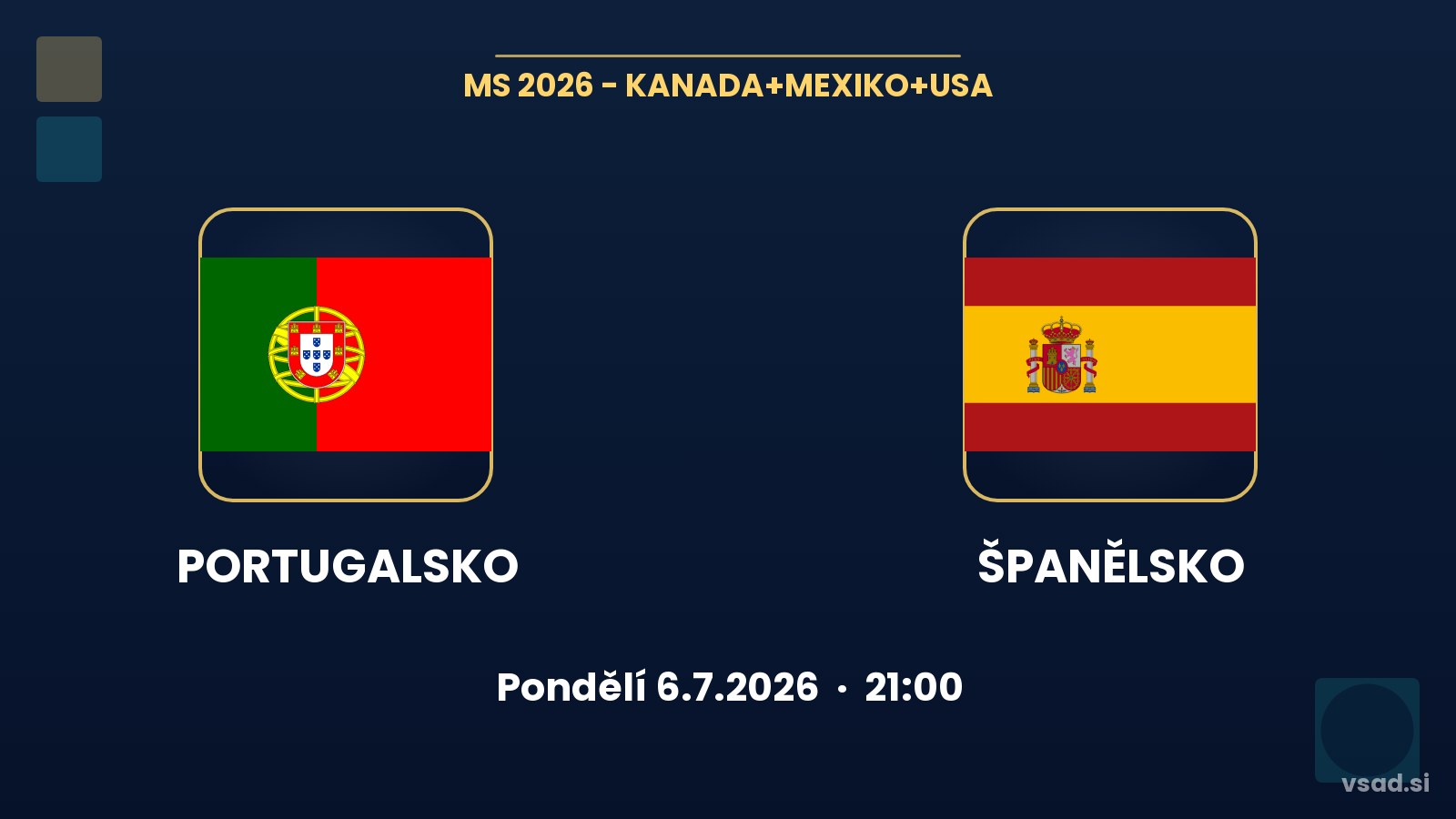 Portugalsko vs Španělsko: analýza a tipy na MS 2026